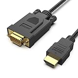 BENFEI Konverter-Kabel 1,8 M, HDMI zu VGA D-SUB 15 Pin M/M Unterstützung Volles...