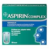 Aspirin Complex Granulat | gegen Erkältung und grippale Infekte | 3-fach...