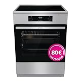 Gorenje GEIT6C60XPG Elektro Standherd mit Induktionskochfeld / 60 cm / 71...