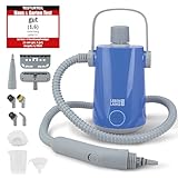 LEBENLANG Elektrischer Dampfreiniger Handgerät - 3,5 Bar & 1000W I 12x Zubehör...