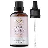 AVD ORGANICS Ätherisches Rosenöl 30 ml – hochwertige therapeutische...