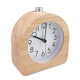 Newaner Wecker Analog Ohne Ticken, Nachttisch Tischuhr mit Nachtlicht, Retro...