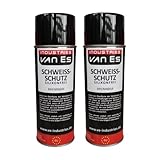 VE-INDUSTRIES 2X Schweißschutz-Spray 400ml siliconfreier Schutz...