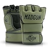 MADGON Premium MMA Handschuhe für Kampfsport, Grappling, Sparring, Krav MAGA,...