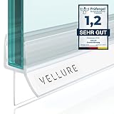 Vellure® Duschdichtung - NEU Premium Dichtung Dusche Glastür - Langlebige...