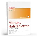 apodiscounter Manuka Halstabletten zuckerfrei zum Lutschen (1x 24 stk)