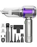 KITBEZN Handstaubsauger Akku, Auto Staubsauger Kabellos Stark, 220000 U/min...