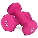 Yes4All G1EK Hex Neopren Hanteln Set Gewichte für Krafttraining Yoga Pilate -...