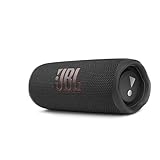 JBL Flip 6 Bluetooth Box in Schwarz – Wasserdichter, tragbarer Lautsprecher...