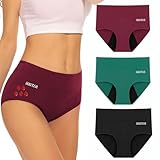 SUUFOR PeriodenunterschwäSche, PeriodenunterwäSche Starke Blutung 60ml,...