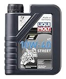 LIQUI MOLY Motorbike 4T 10W-40 Street | 1 L | Motorrad 4-Takt-Öl | Art.-Nr.:...