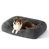 BEDSURE Hundebett flauschig Grosse Hunde - 106x76x20cm Hundebett XL waschbar...