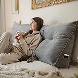 Björn&Schiller Rückenkissen - Lesekissen für Bett und Sofa, Keilkissen,...