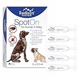 Redisan® Spot on Hund I Pflanzenbasiertes Zeckenmittel OHNE CHEMIE I Effektiver...