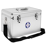 SONGMICS Erste Hilfe Koffer Medizin-Box Aufbewahrungsbox Medikamentenbox...