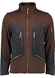 TOM COLLINS Herren Strickfleecejacke Frezeitjacke Übergangjacke hochgeschlossen...