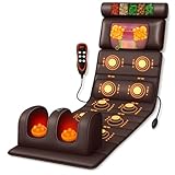 MOCHO® Massagematte mit Wärmefunktion Massageliege Ganzkörpermassage...
