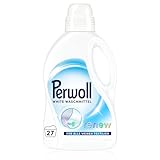 Perwoll White Waschmittel (27 Waschladungen), Feinwaschmittel reinigt sanft und...