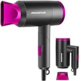 Aigostar 1800W Reisehaartrockner Föhn, Reisefön klappbar klein, Fön,...