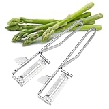 FMprofessional Sparschäler 2er Set – Schäler aus rostfreiem Edelstahl –...
