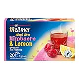 Meßmer Ländertee Miami Vibes | Früchtetee mit Himbeer-Zitronen-Aroma | 20...