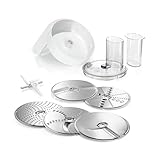 Bosch Zubehör-Set VeggieLove MUZ5VL1, Durchlaufschnitzler inklusive 5 Scheiben...