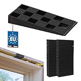 KOTARBAU® 50er Set Montagekeile Kunststoff 94 x 44 x 14 mm für Fenster Türen...