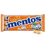 Mentos Fanta Dragees, Frucht-Bonbons mit Fanta-Flavour, Kaubonbons mit...