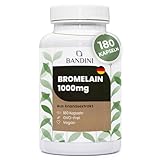 Bandini® Bromelain Hochdosiert 1000 mg je Dosis 180 Kapseln (2 Kapseln pro...