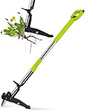 YISSVIC Unkrautstecher mit Stiel Teleskop Länge 100 CM-120 cm Hochfester...
