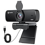 N newline Webcam 4k 30FPS PC Kamera mit 2 Mikrofon mit Sony Sensor, Aktualisiert...