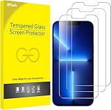 JETech Schutzfolie für iPhone 16e 2025, iPhone 13/13 Pro 6,1 Zoll, Gehärtetem...