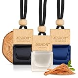 Aeshory 3 x 8ML Auto Duft Lufterfrischer für Männer, Koln, Sandelholz,...