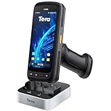 Tera Pro Android Barcode Scanner PDA Android 11 mit Ladestation Pistolengriff...