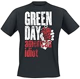 Green Day Smoke Screen Männer T-Shirt schwarz L 100% Baumwolle Band-Merch,...