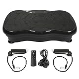 XUANYU Vibrationsplatte Fitness Shaper Rüttelplatte mit Bluetooth Lautsprecher,...