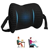Ergonomisches Lendenkissen – orthopädische Rückenstütze aus Memory-Schaum...