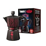 Bialetti Moka Express Stranger Things 6 Tassen, Musikalischer Knauf mit USB-C...
