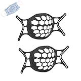 2 Stück 3D-Gesichtsmaskenhalterung, Gesichtsmaskenhalter, Mundmuffelhalterung,...