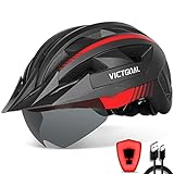 VICTGOAL Fahrradhelm Herren Damen MTB Helm mit Abnehmbarer Magnetische...