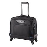 LIGHTPAK Laptop Rollkoffer Business Trolley Star, Nylon, 42.57 Liters Schwarz