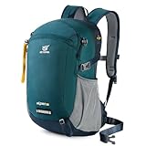 SKYSPER Wanderrucksack 18L Trekkingrucksack Wasserfest mit Rückenbelüftung und...