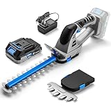 Akku Heckenschere Heckenschere 20V: DEKOPRO 2-in-1 Elektrogartenscheren mit Akku...