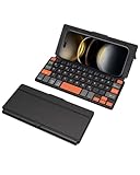 Doohoeek Dual Bluetooth Tastatur für Handy, Mini Tragbare Funktastatur für...