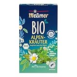 Meßmer Bio Alpenkräuter | 100% natürliche Zutaten | 20 Teebeutel | Vegan |...