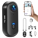 NinjaCam Action Cam 4K WiFi, Bodycam Mini Körperkamera, Helmkamera Motorrad,...