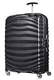 Samsonite Lite-Shock - Spinner L Koffer, 75 cm, 98,5 L, mit 4 Rollen, Schwarz...