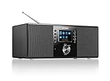 Karcher DAB 7000i - Stereo Internetradio (DAB+ / UKW, WLAN und Bluetooth,...