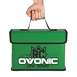 OVONIC Lipo Safe Bag Feuerfeste Explosionsgeschützte Tasche Lipo Akku Storage...