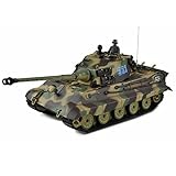 Amewi 1:16 RC Panzer Königstiger Henschel Turm, R&S 2,4 GHz, Metallgetriebe QC